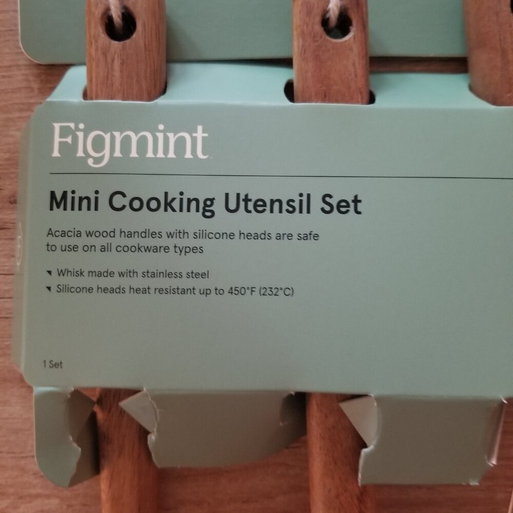 Figment Mini Cooking Utensil Set NWTO - Picture 2 of 3